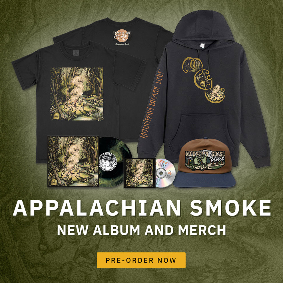 Appalachian Smoke. New Album and Merch. Pre-order Now. 