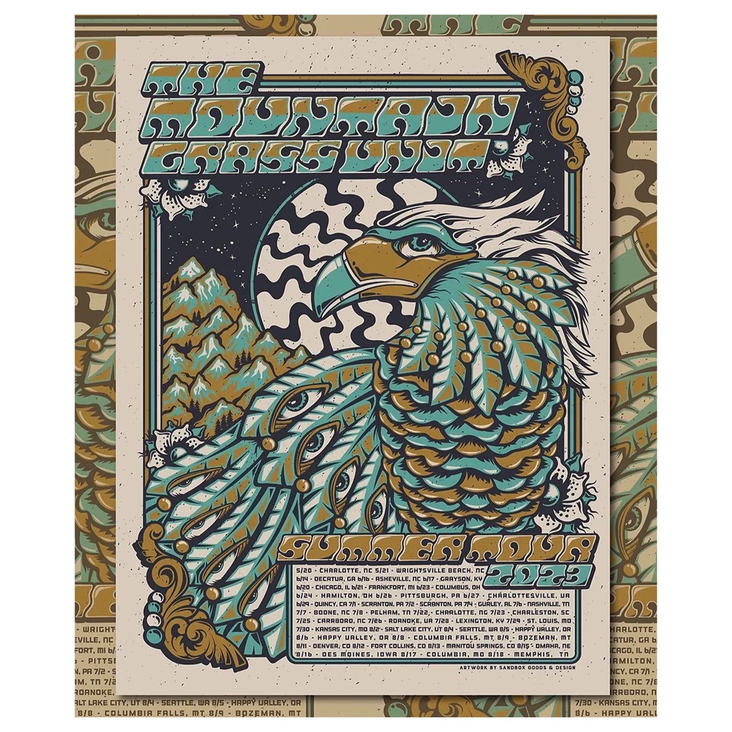 MGU - Summer Tour 2023 Poster  - 18x24