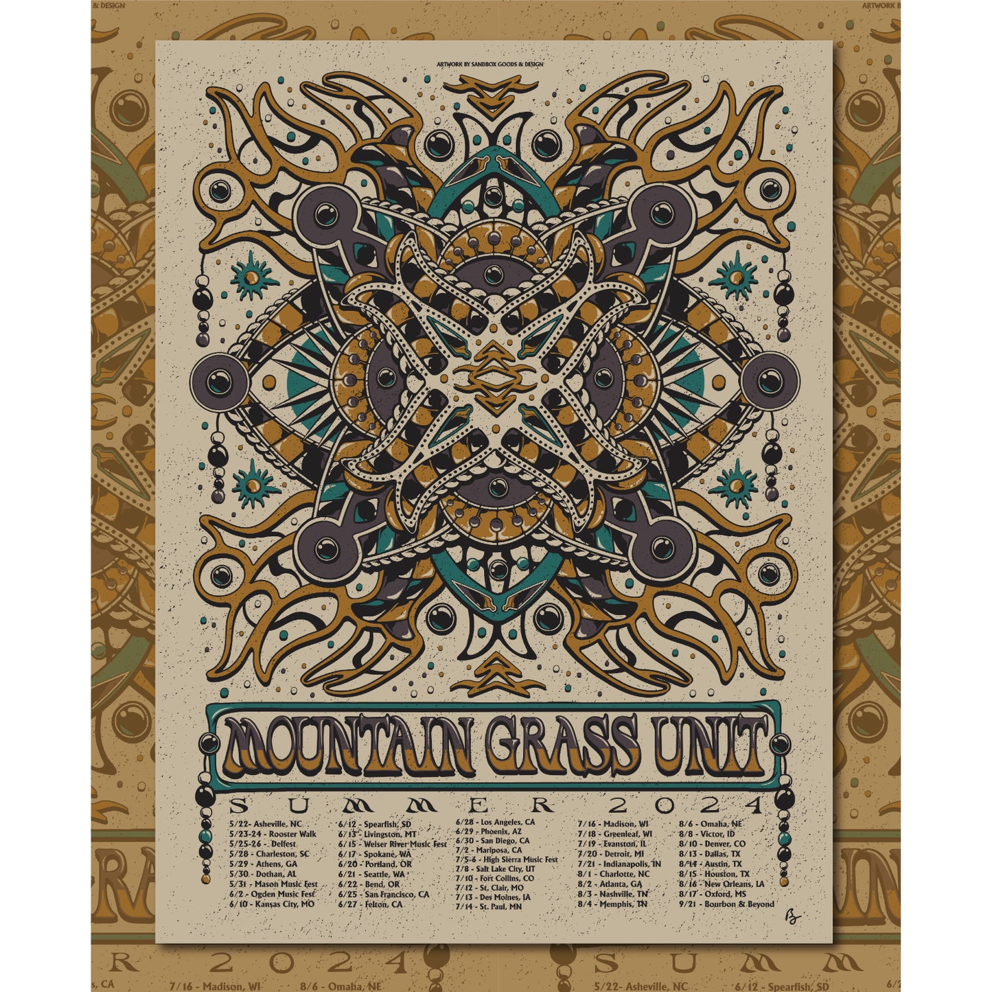 2024 Summer Tour Poster