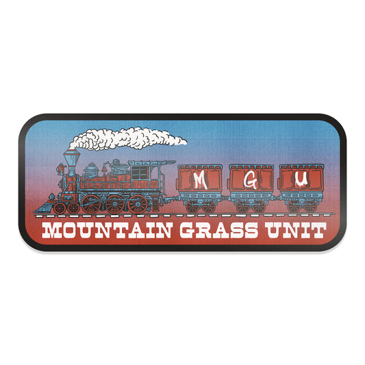 MGU Train Sticker